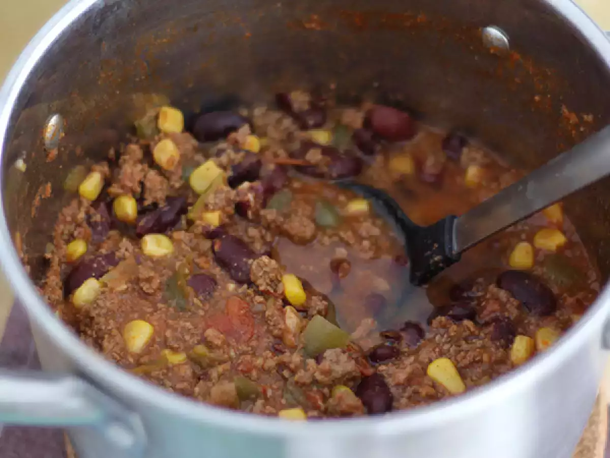 Mexikói chili con carne - fotó 2