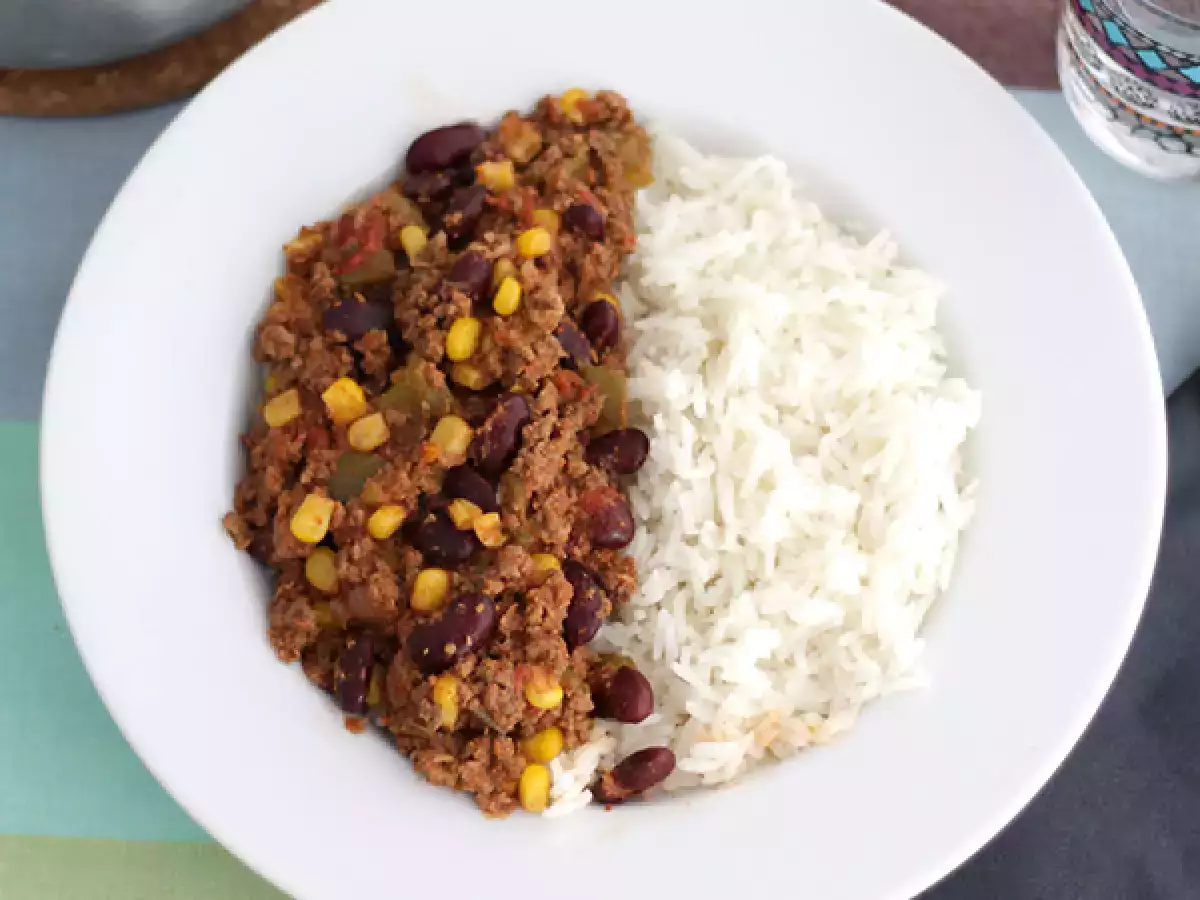 Mexikói chili con carne - fotó 4
