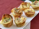 Mi a teendő a tortillákkal Egyszerű és gazdaságos quiche-ek!, fotó 1