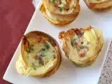 Mi a teendő a tortillákkal Egyszerű és gazdaságos quiche-ek!, fotó 2