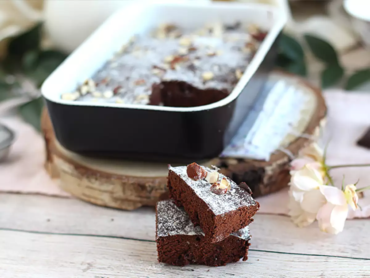Mikrohullámú brownie - fotó 4
