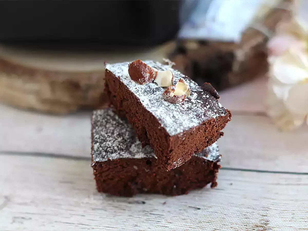 Mikrohullámú brownie - fotó 6