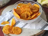 Mikrohullámú édesburgonya chips, fotó 1