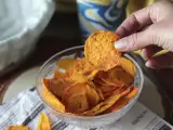 Mikrohullámú édesburgonya chips, fotó 3