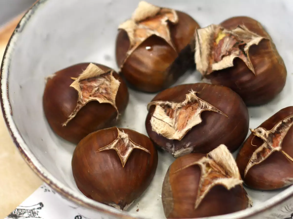 Mikrohullámú gesztenye, mindössze 3 perc alatt kész! - fotó 4