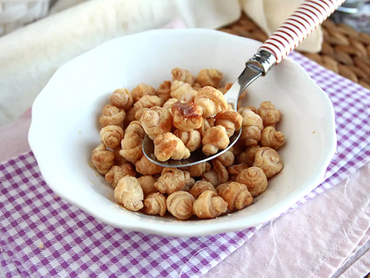 Mini croissant gabonafélék