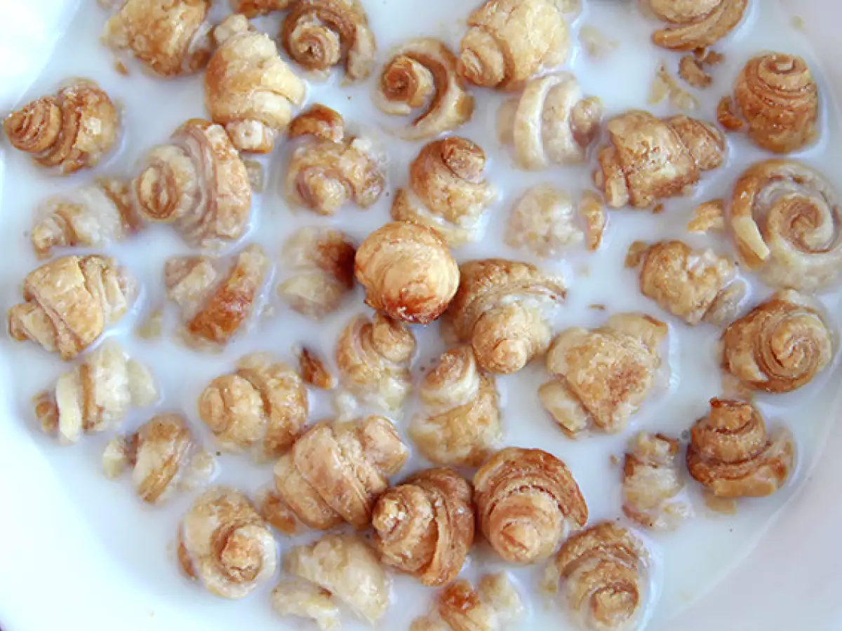 Mini croissant gabonafélék - fotó 8