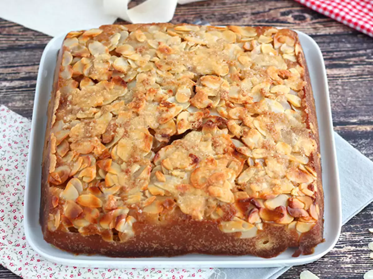 Mirabelle és mandula fejjel lefelé torta - fotó 5