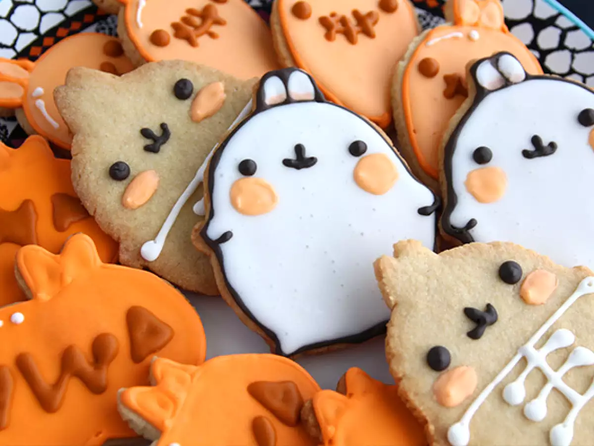 Molang Halloween keksz - fotó 4