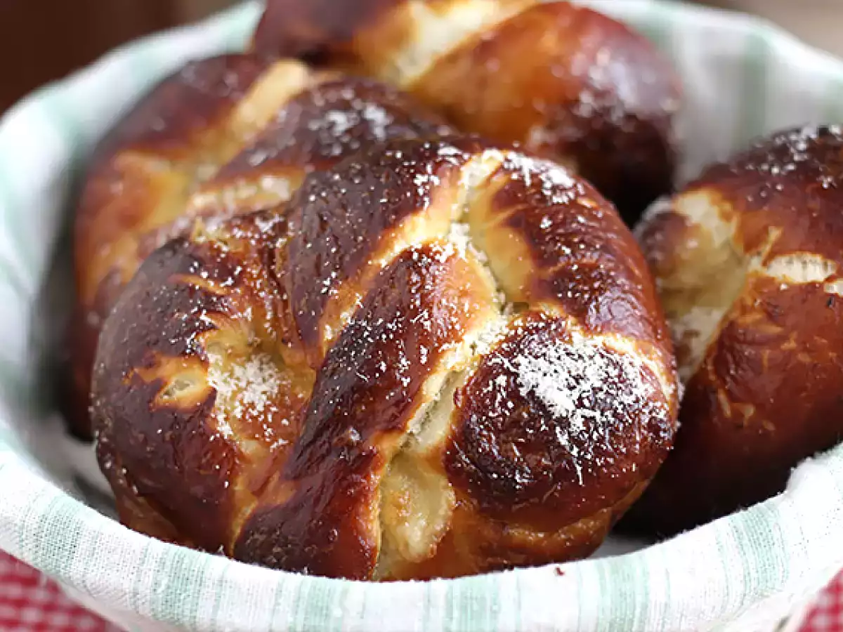 Mozzarella és rozmaringos perecek - fotó 2