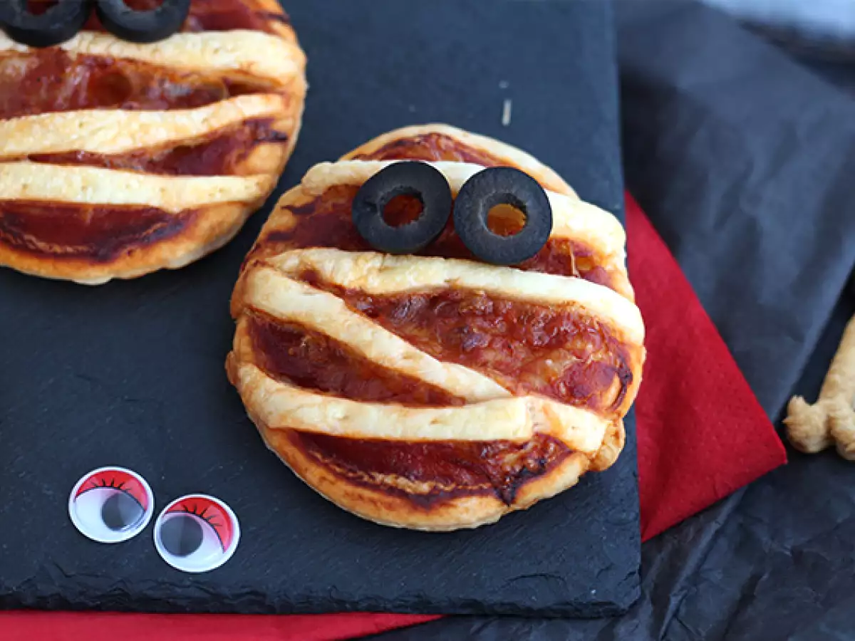 Múmia pizza leveles tészta - fotó 3