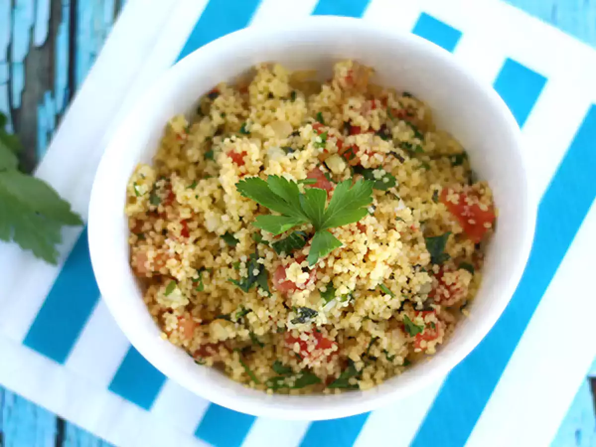 Nagyon könnyű keleti tabbouleh - fotó 2