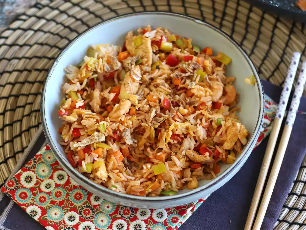 Nasi goreng, az indonéz rizsétel - fotó 2
