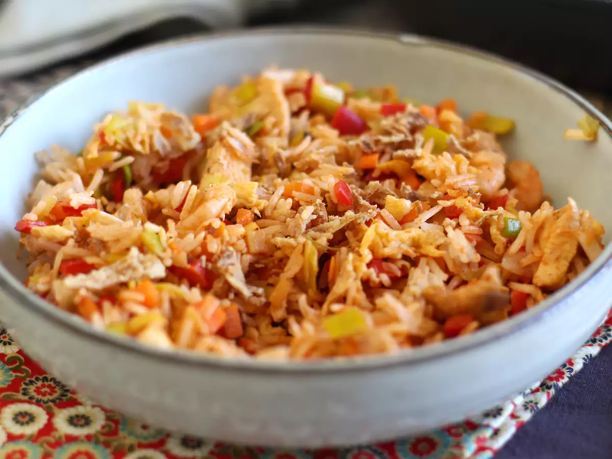 Nasi goreng, az indonéz rizsétel - fotó 3