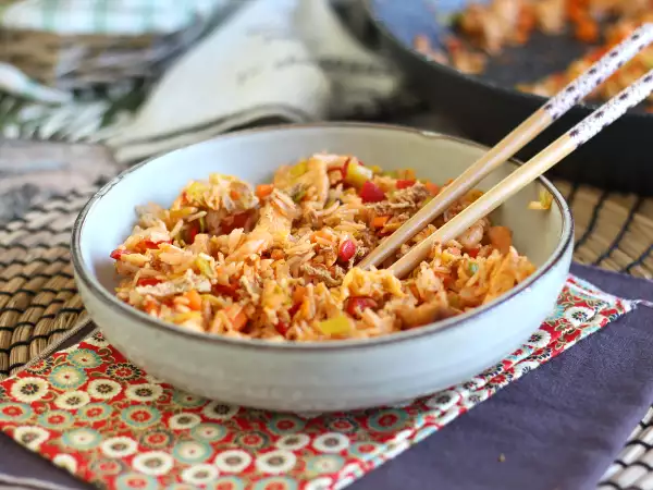 Recept Nasi goreng, az indonéz rizsétel