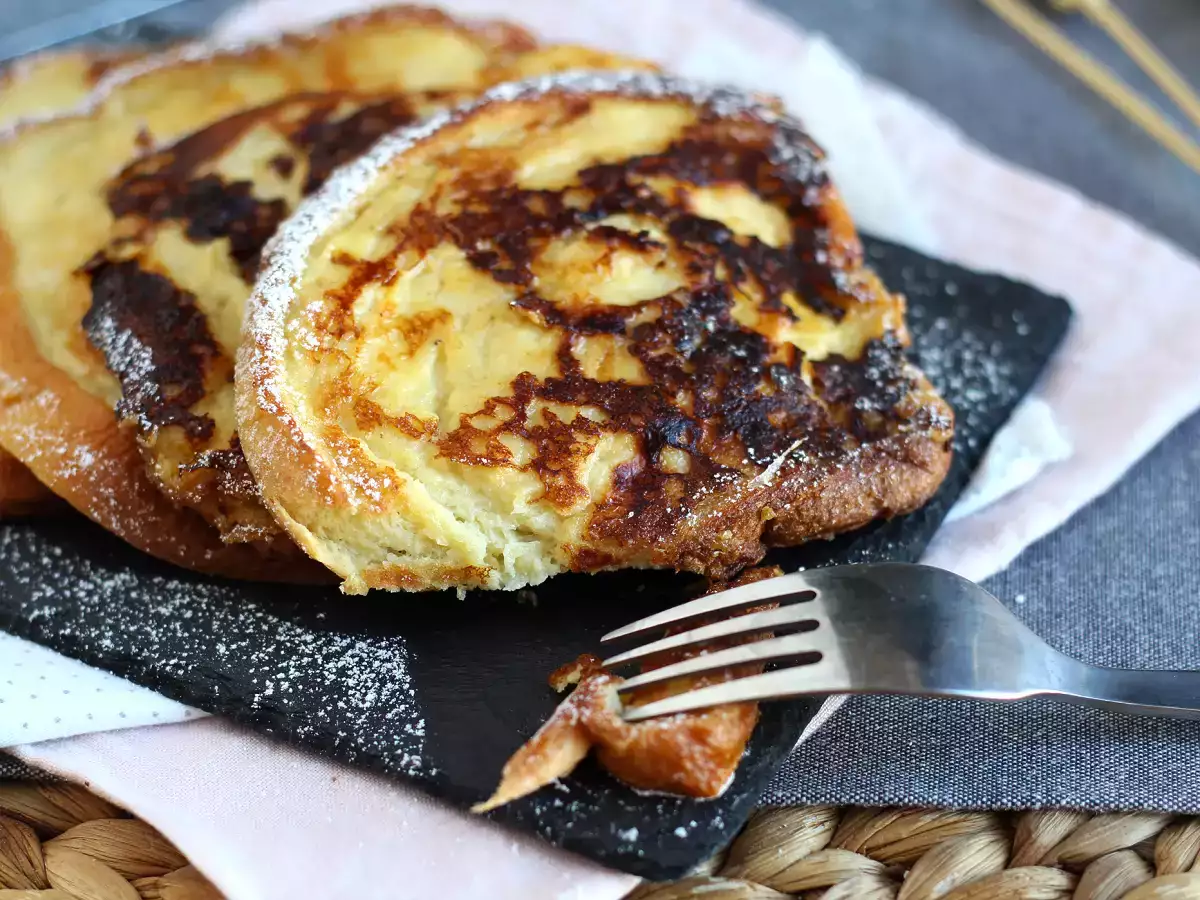 Nedves és ropogós Brioche perdue - fotó 2