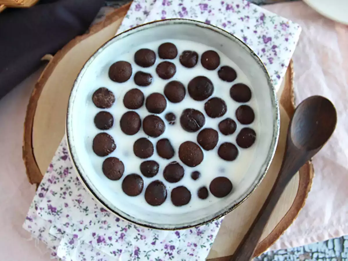 Nesquik típusú csokoládés golyós gabonapelyhek - fotó 5
