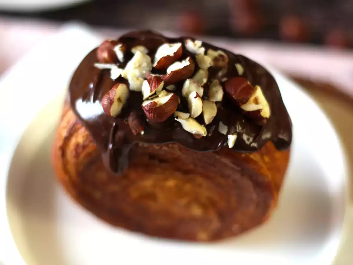 New York-i roll maison express, a Franciaországban nagy divatos viennoiserie olcsó változata - fotó 4