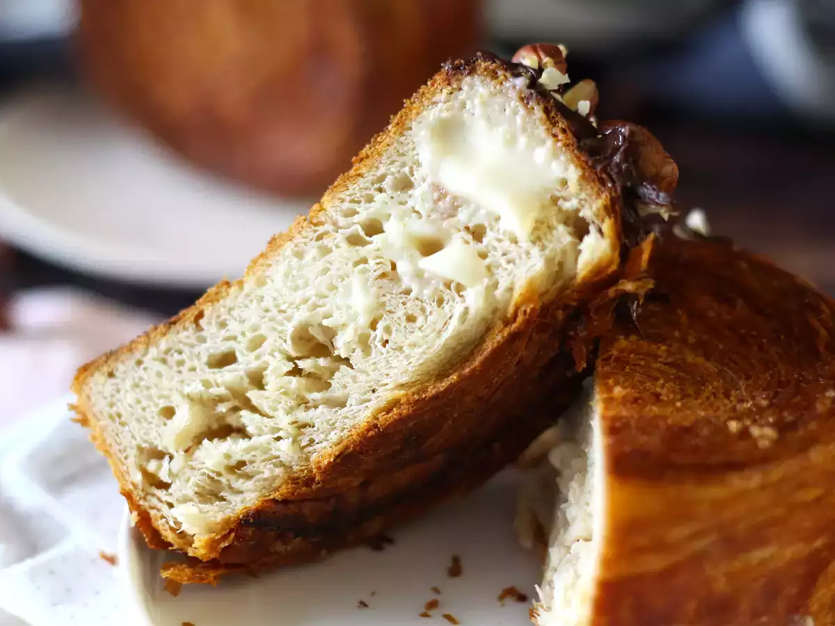 New York-i roll maison express, a Franciaországban nagy divatos viennoiserie olcsó változata - fotó 6