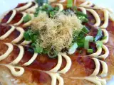 Okonomiyaki - japán omlett, fotó 1
