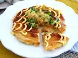 Okonomiyaki - japán omlett, fotó 3