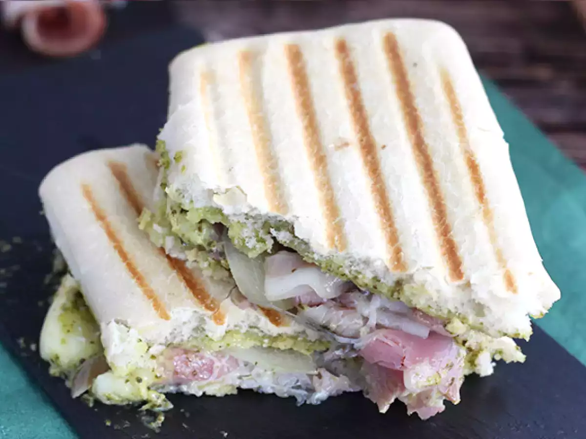 Olasz stílusú panini - fotó 4