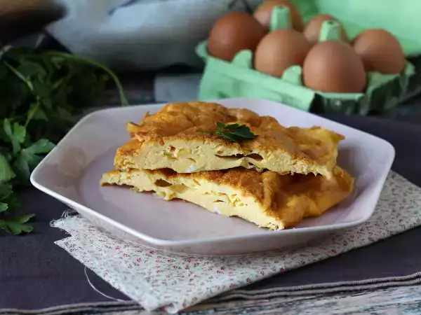 Recept Omelett légsütőben, egy könnyű recept anélkül, hogy bármit is bemocskolna a konyhában!