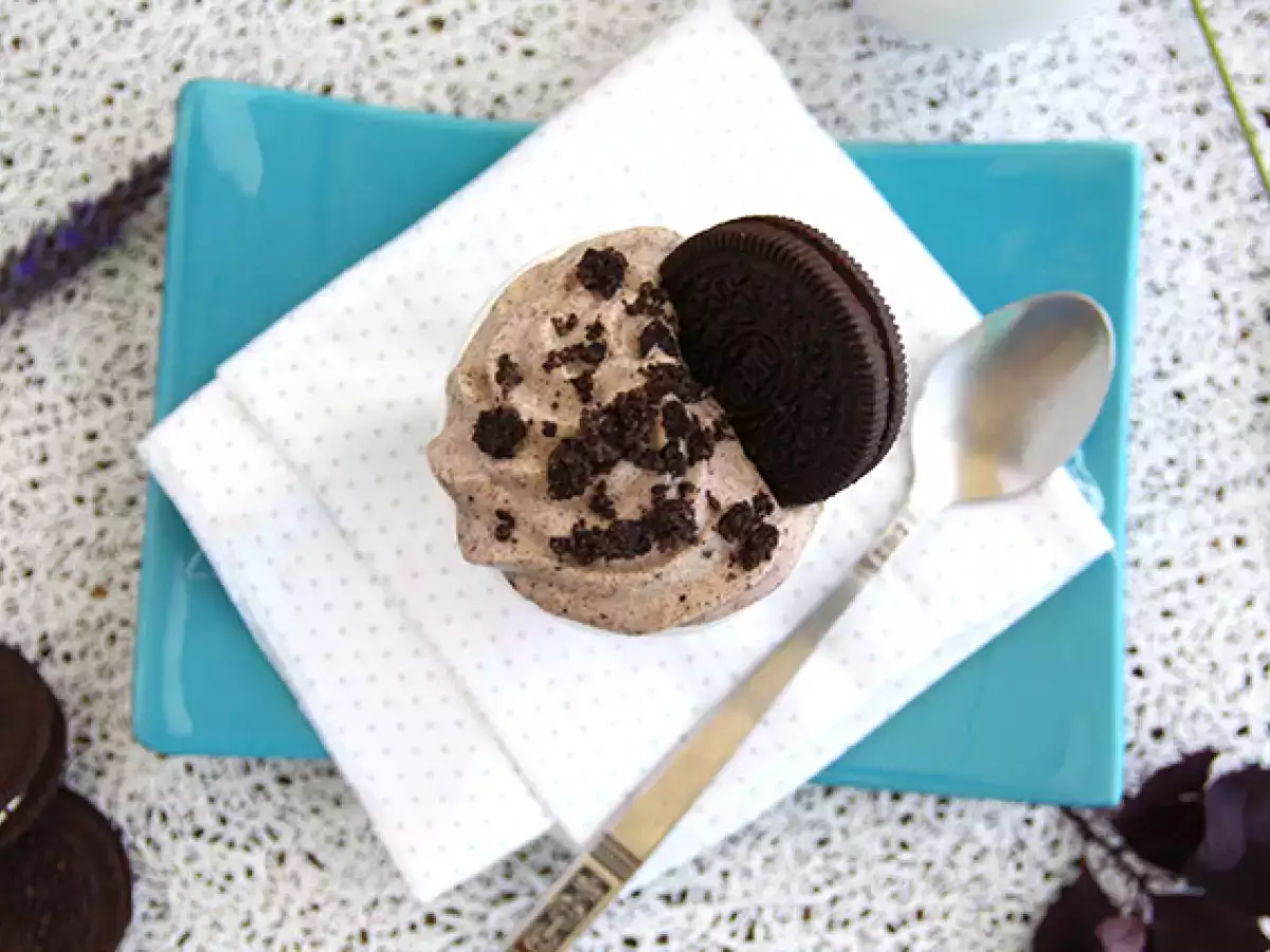 Oreo keksz mousse - fotó 4