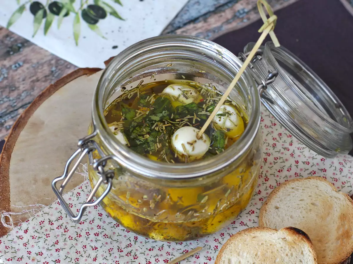 Pácolt mozzarellagolyók aperitifnek vagy salátának! - fotó 3
