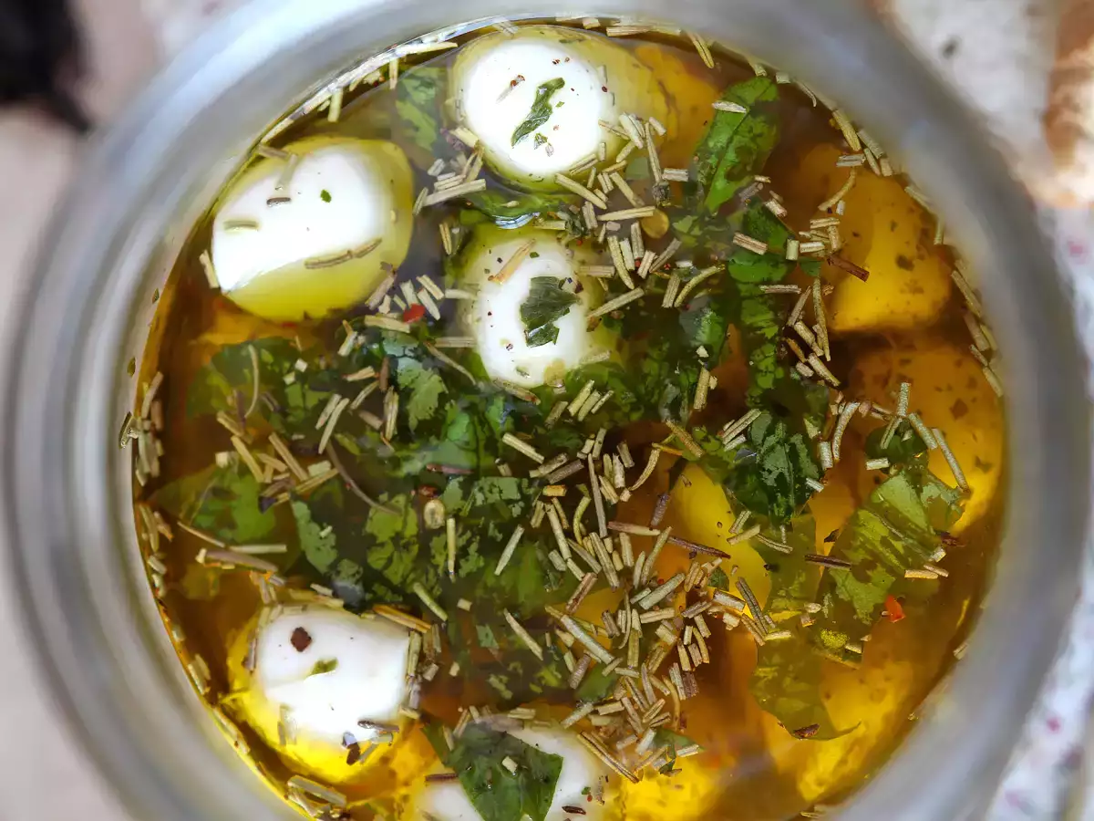Pácolt mozzarellagolyók aperitifnek vagy salátának! - fotó 4