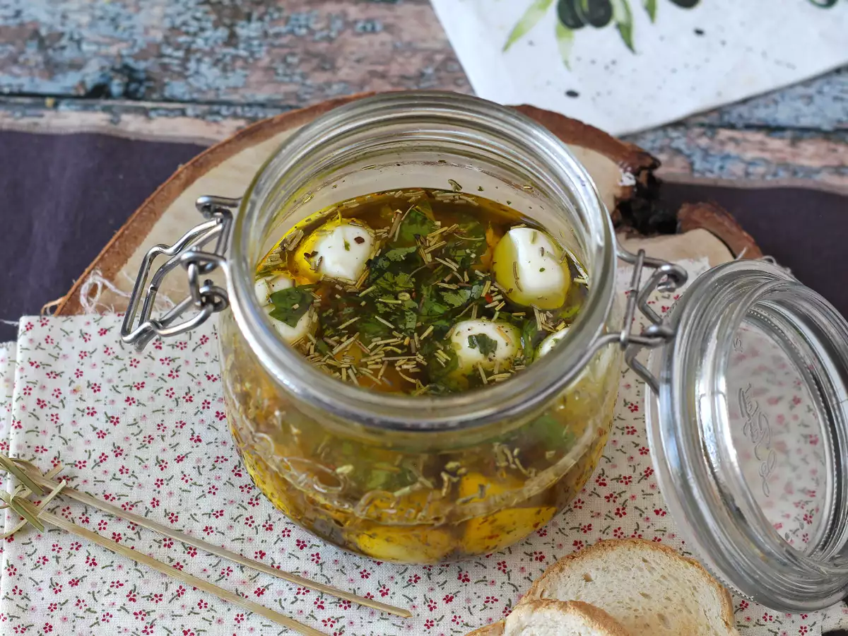 Pácolt mozzarellagolyók aperitifnek vagy salátának! - fotó 7