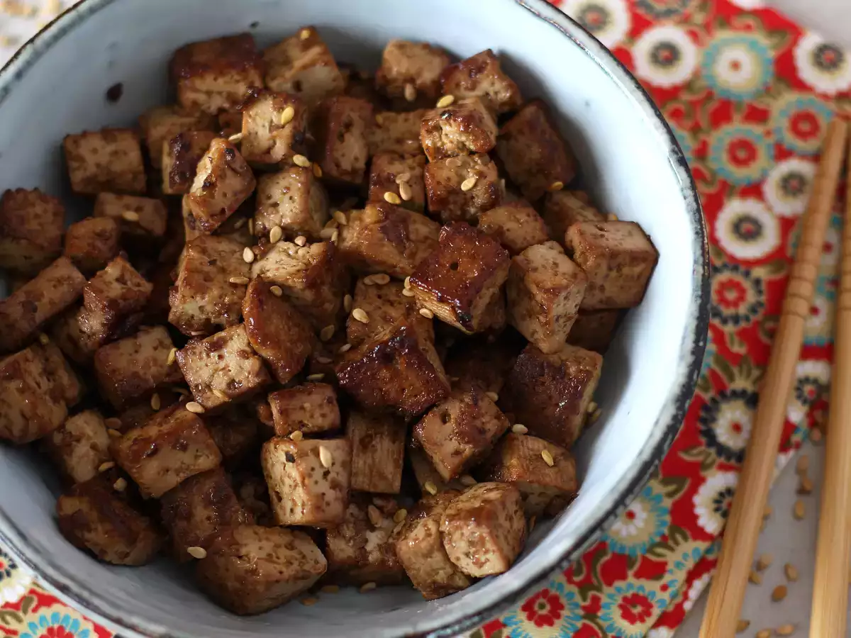 Pácolt tofu ázsiai ízekkel (ezután imádni fogod a tofut!) - fotó 2