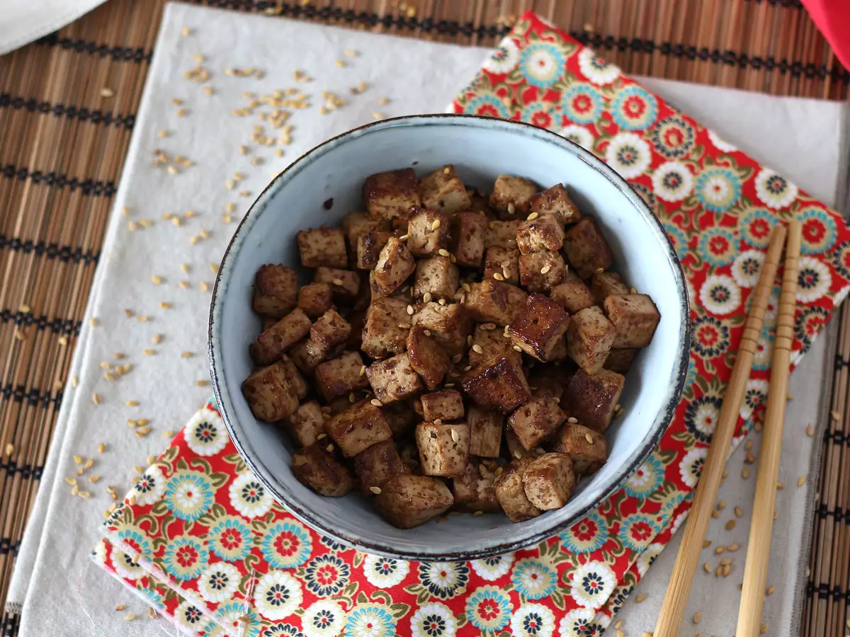 Pácolt tofu ázsiai ízekkel (ezután imádni fogod a tofut!) - fotó 3