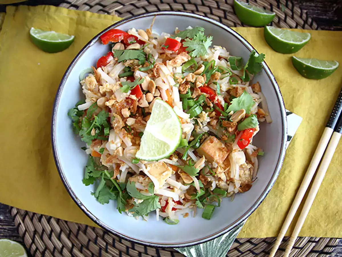 Pad thai tofuval - fotó 3