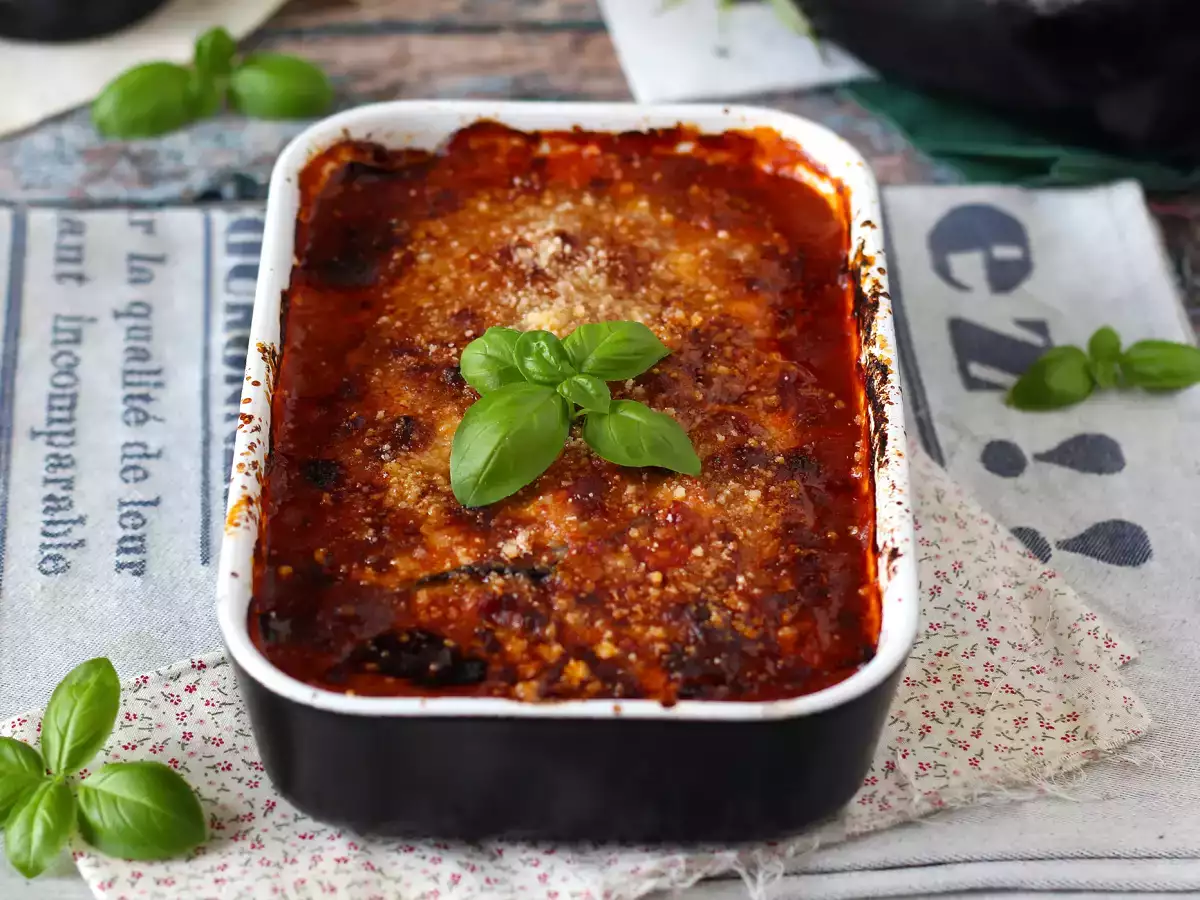 Padlizsán parmigiana, a hagyományos recept lépésről lépésre! - fotó 2