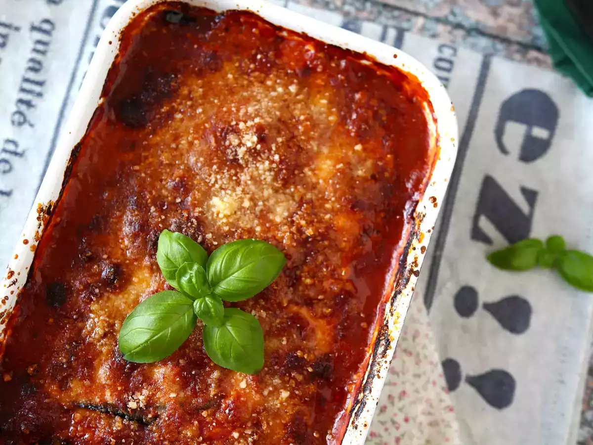 Padlizsán parmigiana, a hagyományos recept lépésről lépésre! - fotó 4