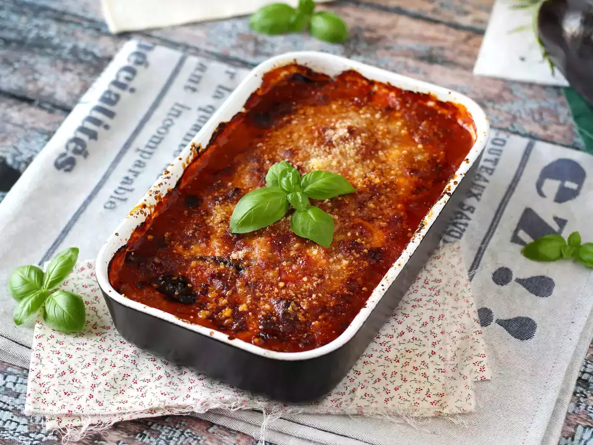 Padlizsán parmigiana, a hagyományos recept lépésről lépésre! - fotó 5