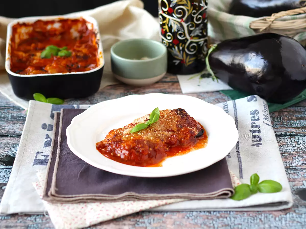 Padlizsán parmigiana, a hagyományos recept lépésről lépésre! - fotó 7