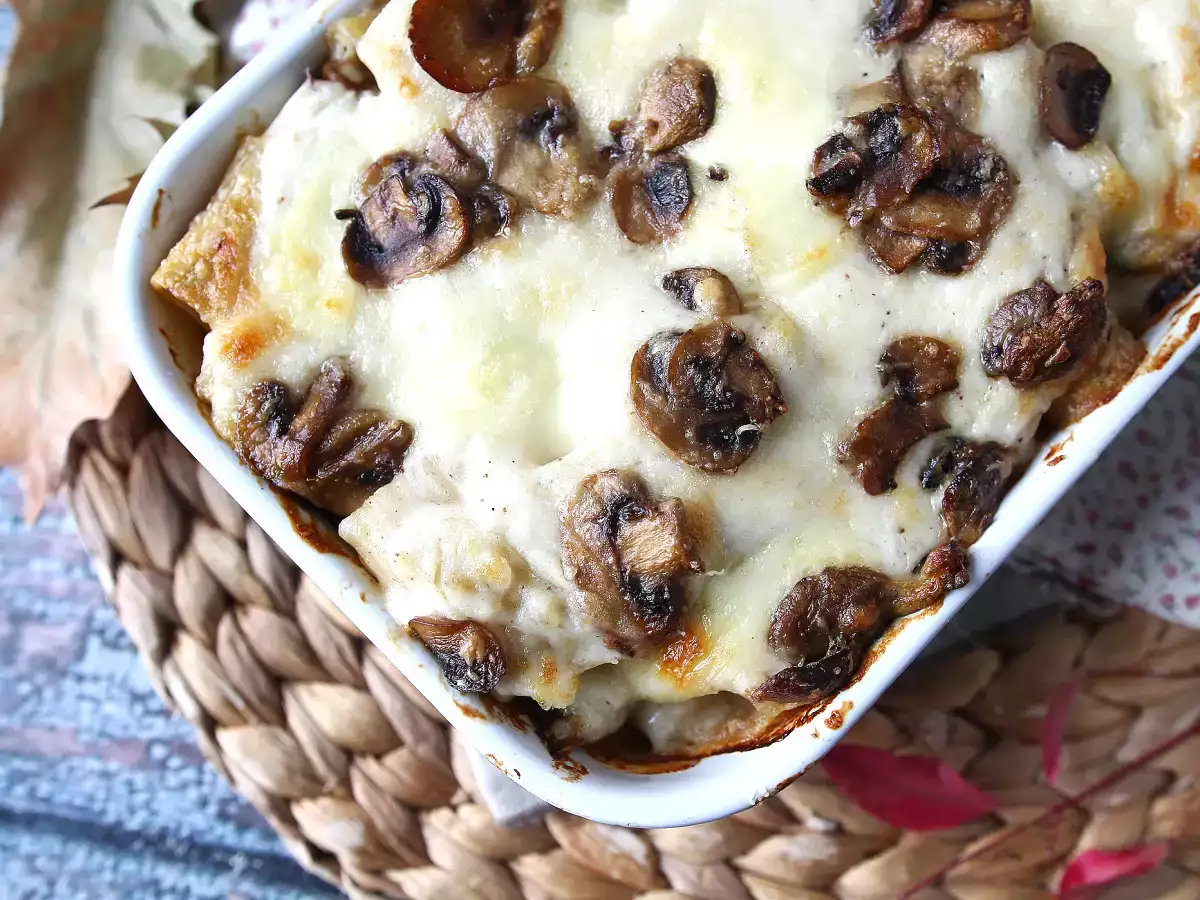 Pasta al forno ai funghi: a tökéletes krémes és zsinóros recept őszre - fotó 4