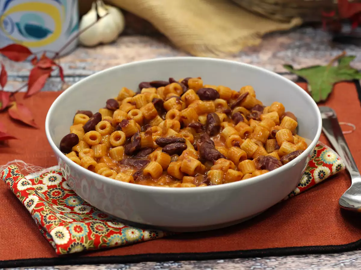 Pasta e fagioli, a gyors és krémes recept - fotó 4
