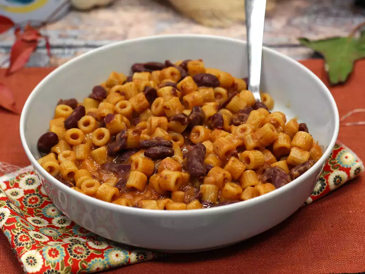 Pasta e fagioli, a gyors és krémes recept - fotó 5