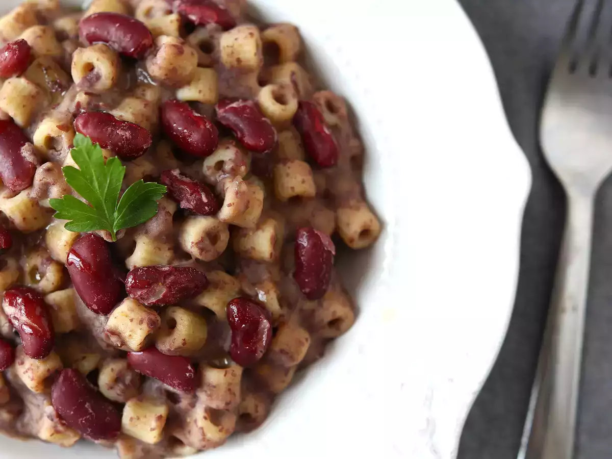 Pasta e fagioli alla veneta: Nagymama krémes és ízletes receptje - fotó 3