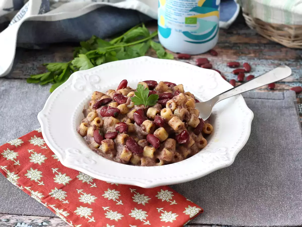 Pasta e fagioli alla veneta: Nagymama krémes és ízletes receptje - fotó 4