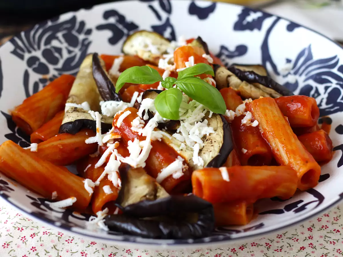 Pasta Siciliana padlizsánnal, az egyszerű és könnyű változat - Pasta alla Norma - fotó 5