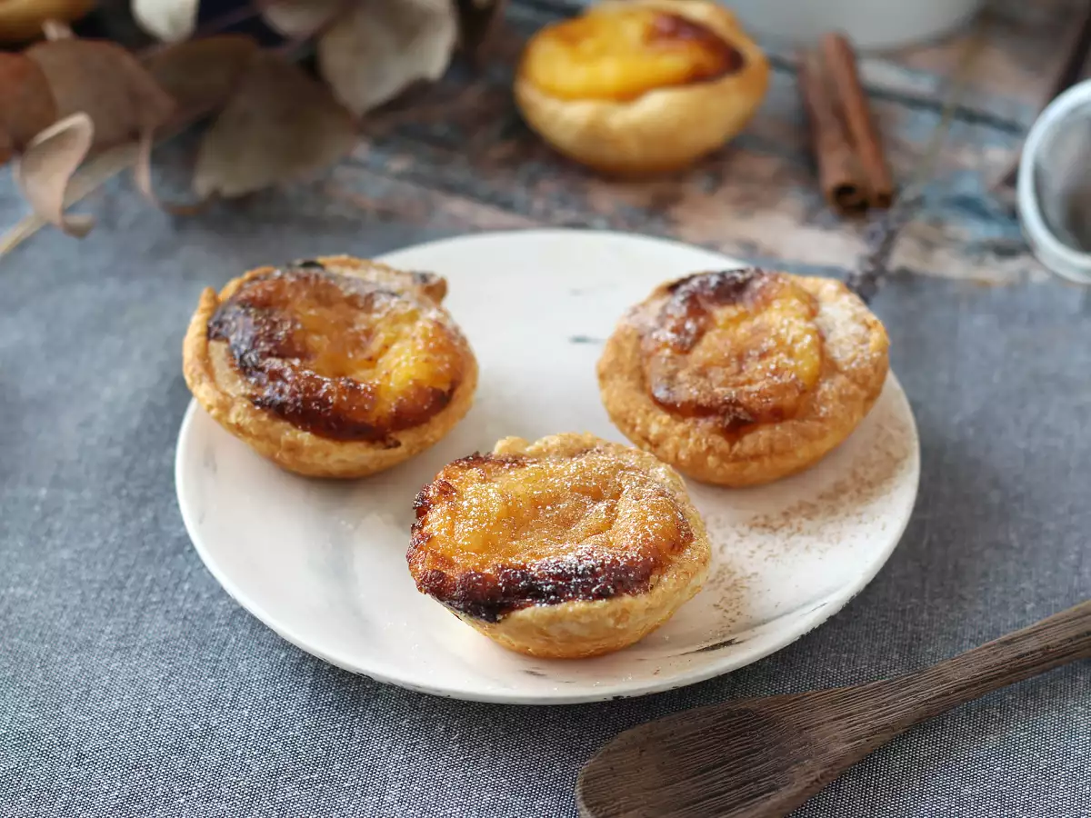 Pastéis de nata légsütőben. A hagyományos portugál édesség gyors és egyszerű receptje. - fotó 5