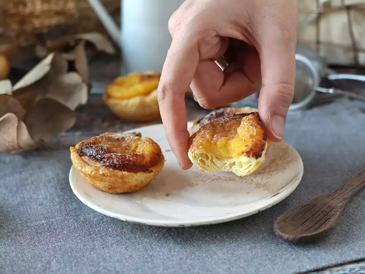 Pastéis de nata légsütőben. A hagyományos portugál édesség gyors és egyszerű receptje. - fotó 7
