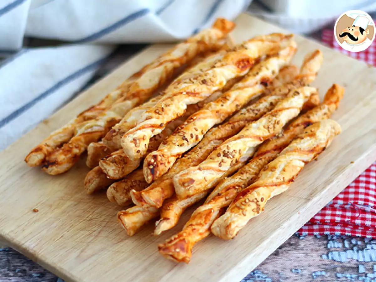 Pehelykönnyű szezámos twistek - fotó 4