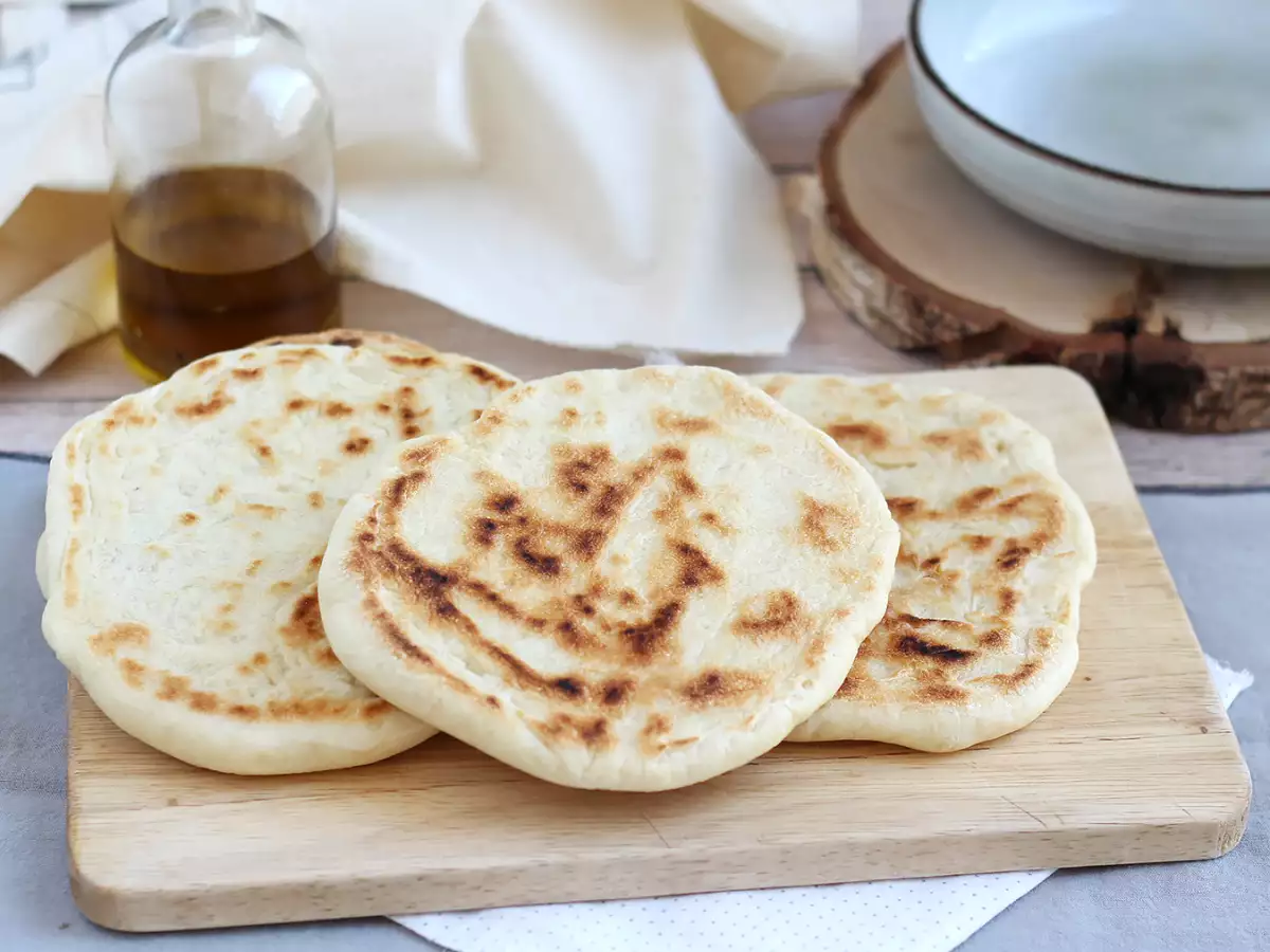 Pita kenyér panírozva