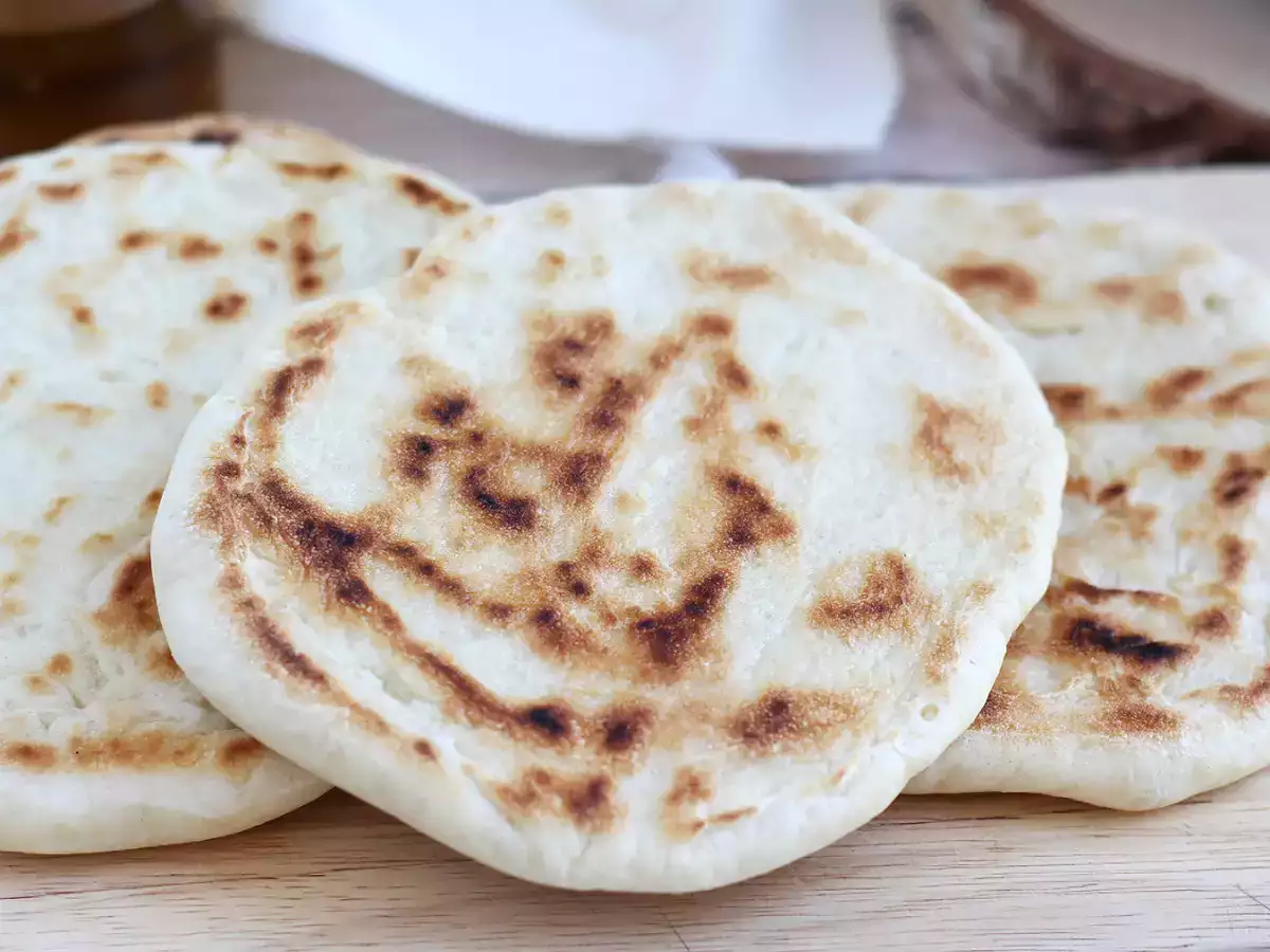 Pita kenyér panírozva - fotó 2