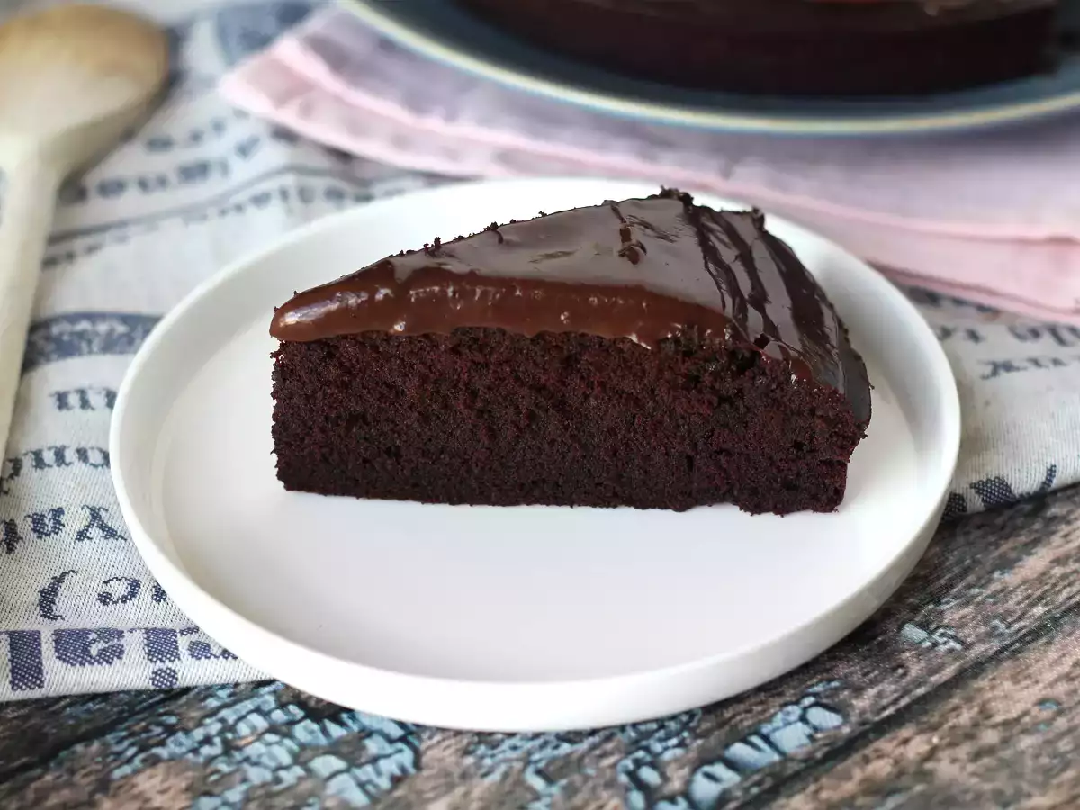 Puha Nega Maluca torta brigadeiro cukormázzal - fotó 2